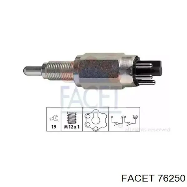 Датчик заднего хода 76250 Facet