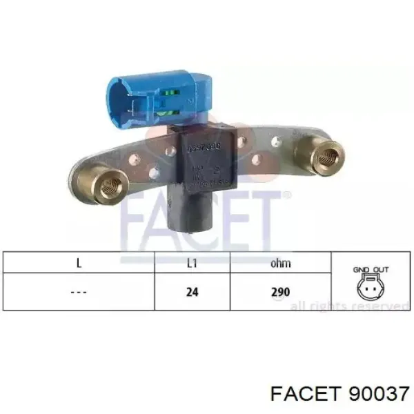 Датчик коленвала 90037 Facet
