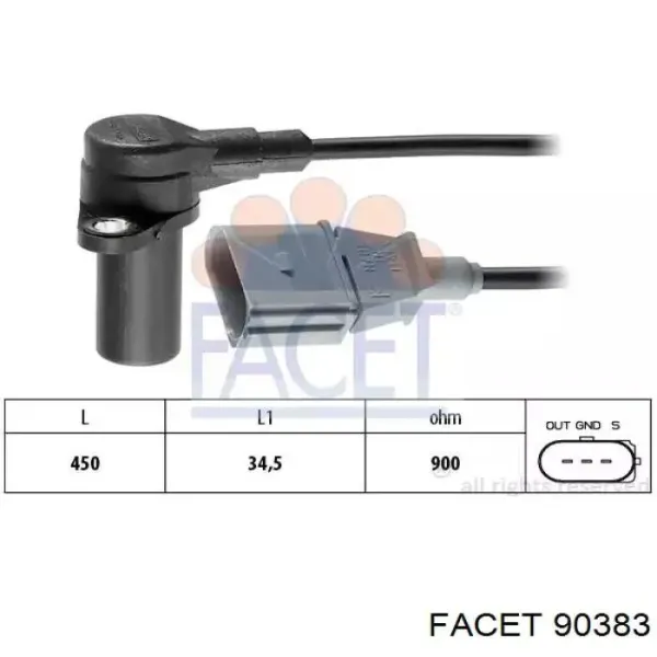 Датчик коленвала 261210192 Bosch