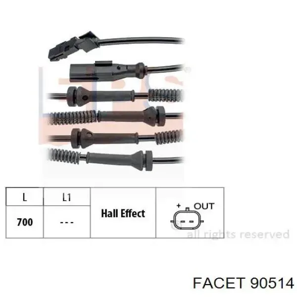 Датчик распредвала 3F905006 AND