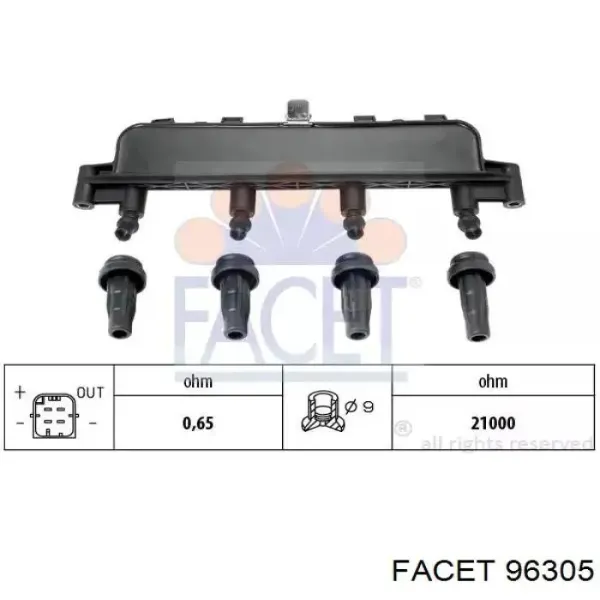 96305 Facet Катушка зажигания
