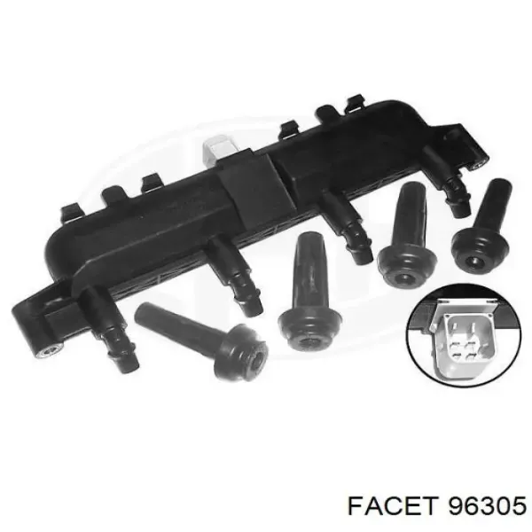 Модуль зажигания Facet 96305 цена, от