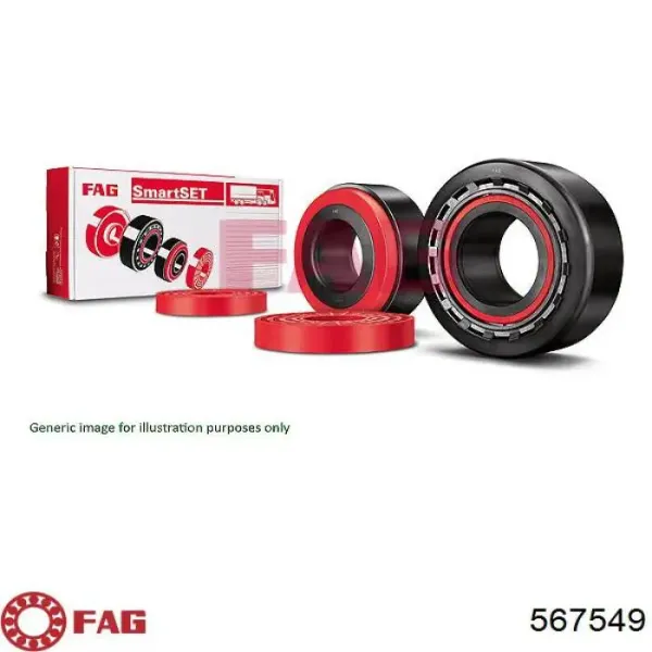Подшипник задней ступицы A0099814305 Mercedes
