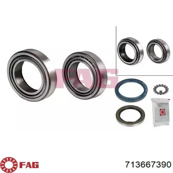 Подшипник ступицы 5995 Febi