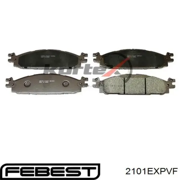 Передние тормозные колодки 161508 Power Stop