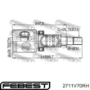 Внутренний шрус FEBEST 2711V70RH Внутренний шрус FEBEST 2711V70RH