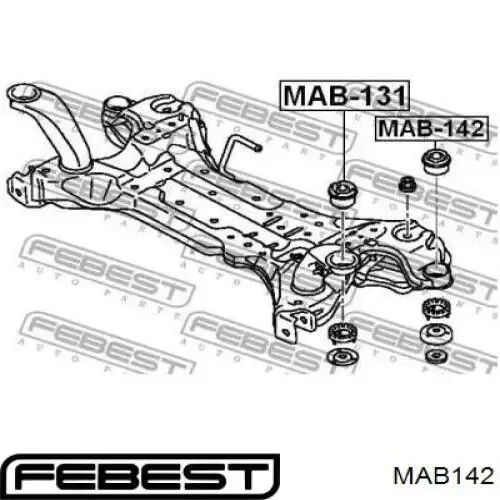 Сайлентблок FAR8701 Caster