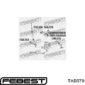 Сайлентблок заднего верхнего рычага FEBEST TAB579