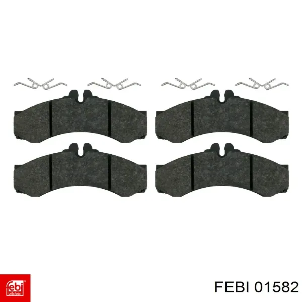 Впускной распредвал 01582 Febi