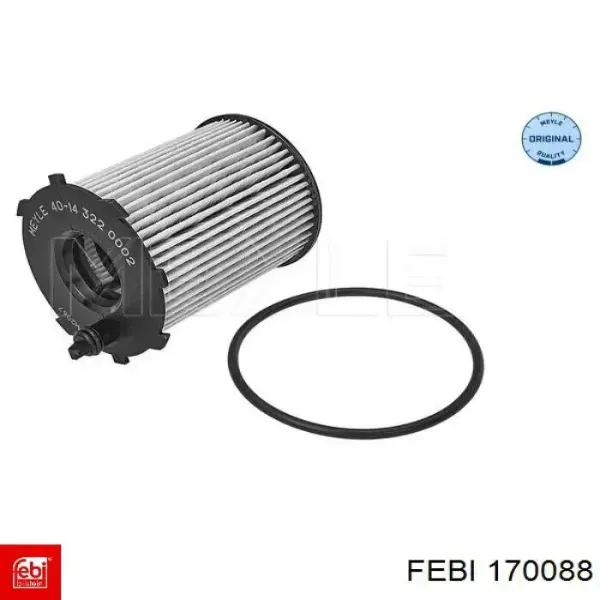 Фильтр очистки масла центробежный Febi 170088 цена, от