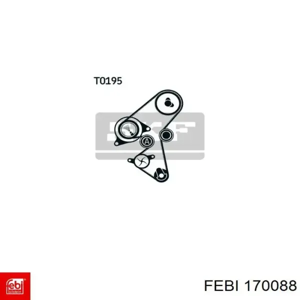 Купить 170088 Febi Фильтр центробежный очистки масла