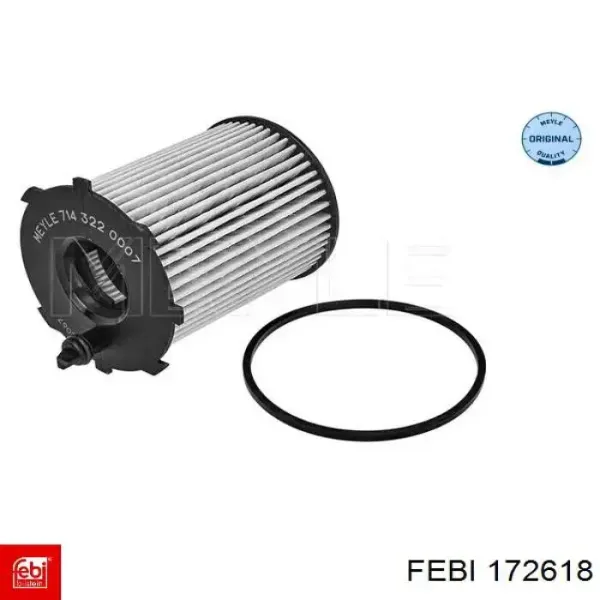 Фильтр очистки масла центробежный Febi 172618 цена, от