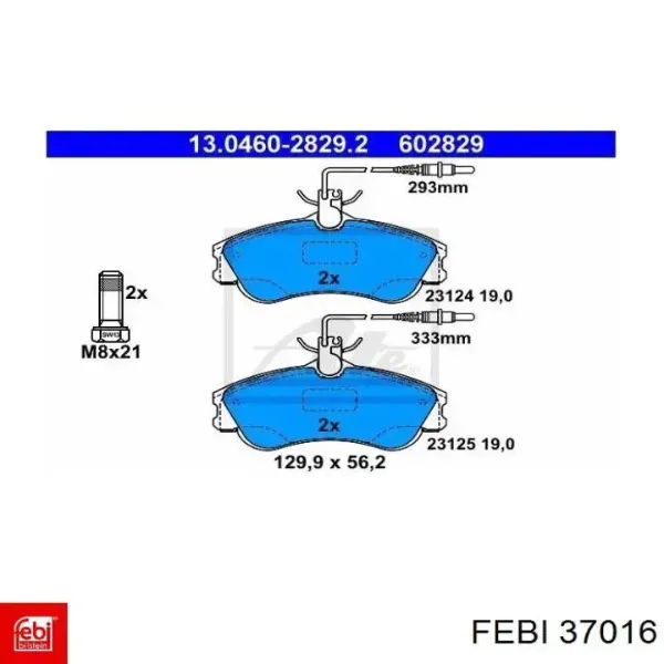 Купить 37016 Febi Датчик оборотов коленвала