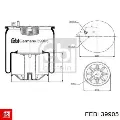 Пневмоподушка (пневморессора) моста заднего FEBI 39905