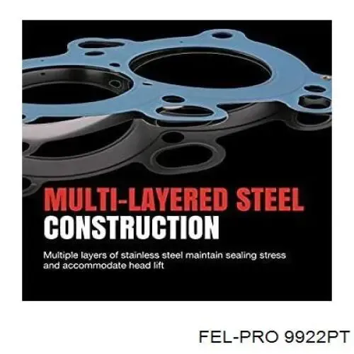 Прокладка ГБЦ 9922PT Fel-pro