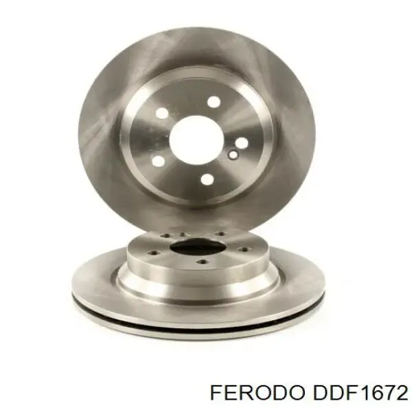 Тормозные диски DDF1672 Ferodo