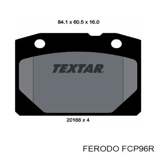  FCP96R Ferodo