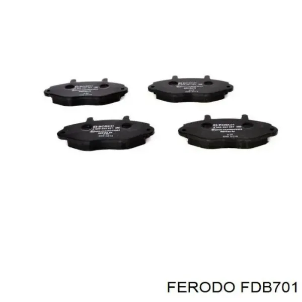 Передние тормозные колодки FDB701 Ferodo