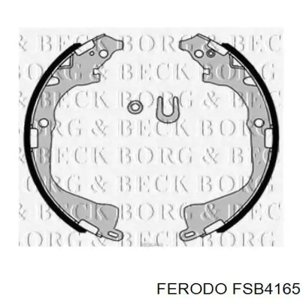 Задние барабанные колодки FSB4165 Ferodo