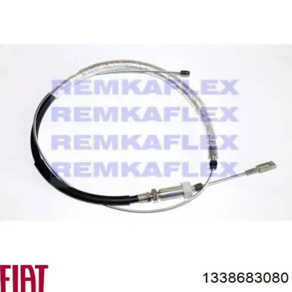 Передний трос ручника 1338683080 Fiat/Alfa/Lancia