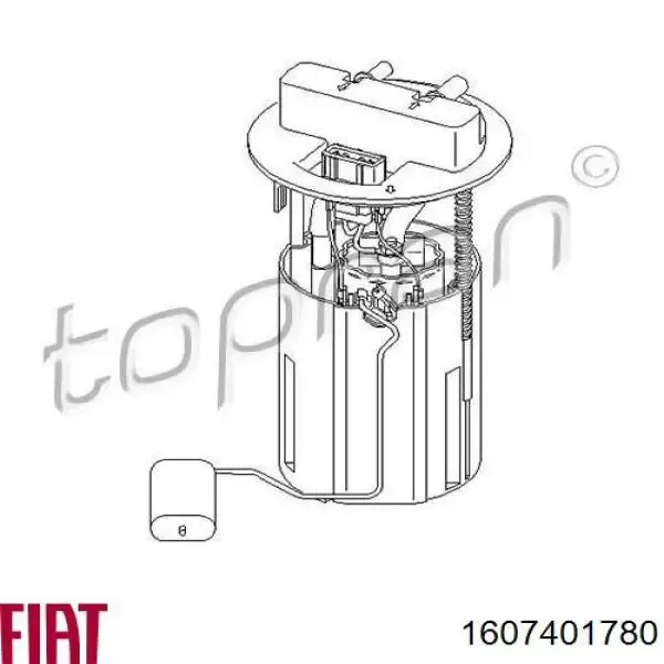1607401780 Fiat/Alfa/Lancia Электробензонасос