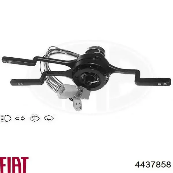 Подрулевой переключатель 4437858 Fiat/Alfa/Lancia