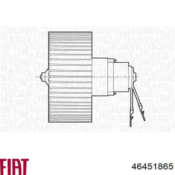 Вентилятор печки 46451865 Fiat/Alfa/Lancia
