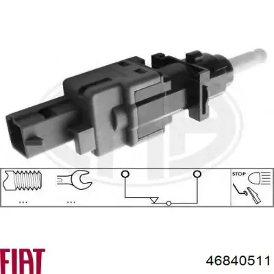 Датчик положения педали сцепления FIAT 46840511