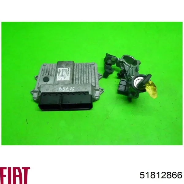 Блок управления двигателем 51812866 Fiat/Alfa/Lancia