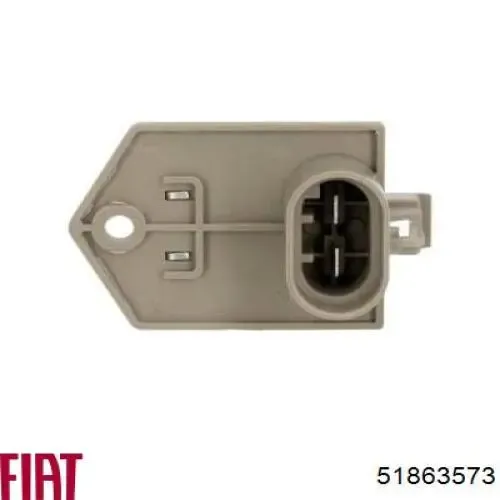 Резистор моторчика вентилятора кондиционера 51863573 Fiat/Alfa/Lancia