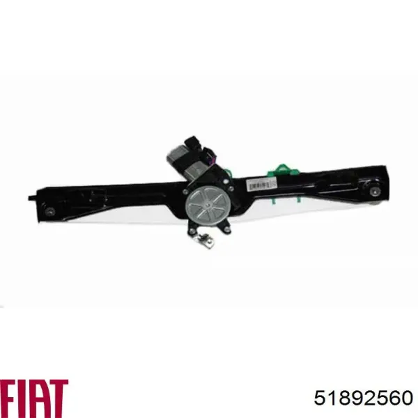 Стеклоподъемник передней правой двери 51892560 Fiat/Alfa/Lancia