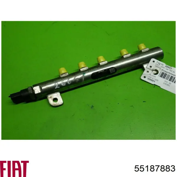 Распределитель топлива (рампа) 55187883 Fiat/Alfa/Lancia