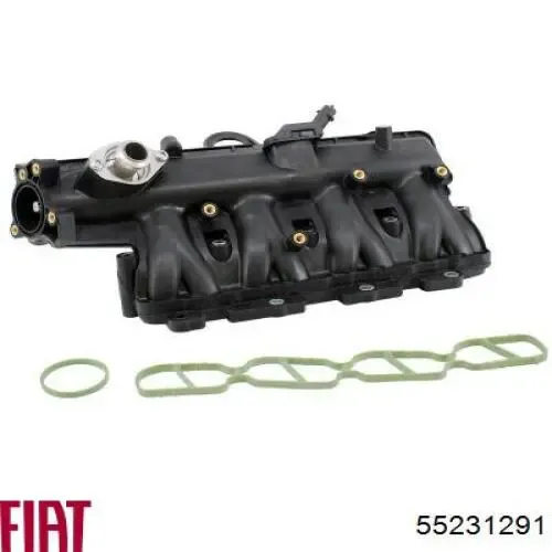 Впускной коллектор 55231291 Fiat/Alfa/Lancia