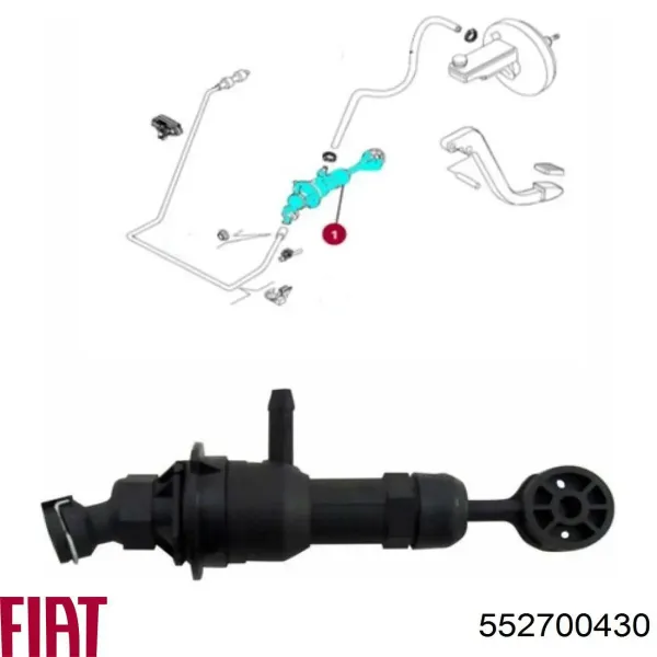  552700430 Fiat/Alfa/Lancia