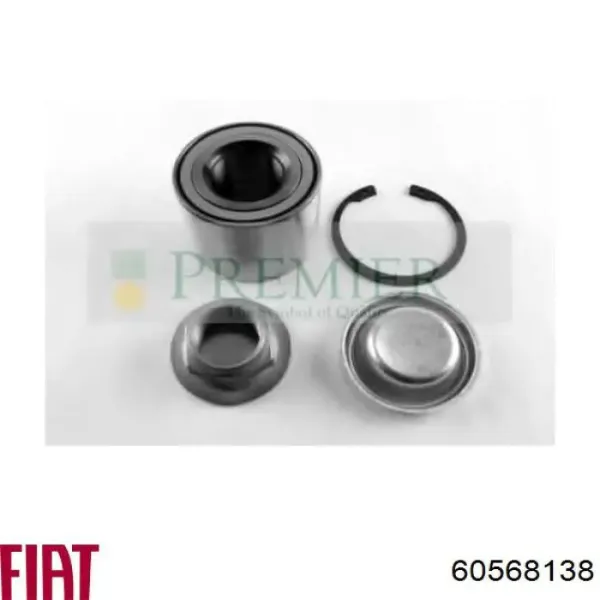 Задняя ступица 60568138 Fiat/Alfa/Lancia