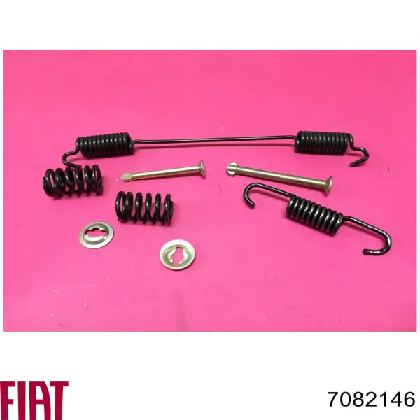 Монтажный комплект задних барабанных колодок 7082146 Fiat/Alfa/Lancia