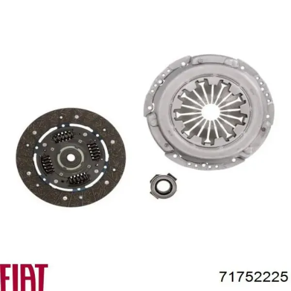 Купить 71752225 Fiat/Alfa/Lancia Комплект сцепления (диск, корзина, подшипник)