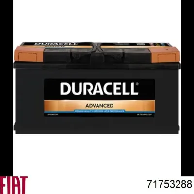 Аккумулятор Фиат 95 А/ч 12 В (71753288)
