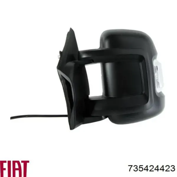 Левое боковое зеркало 735424423 Fiat/Alfa/Lancia