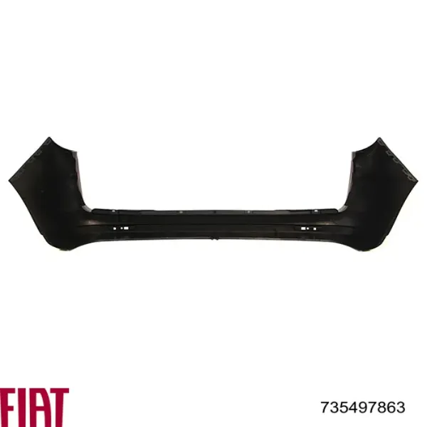 Задний бампер 735497863 Fiat/Alfa/Lancia