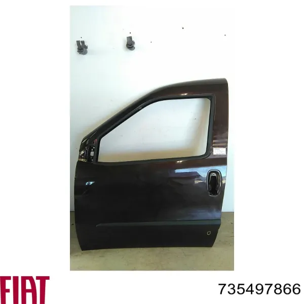 Задний бампер 735497866 Fiat/Alfa/Lancia