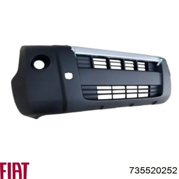 Передний бампер 735520252 Fiat/Alfa/Lancia
