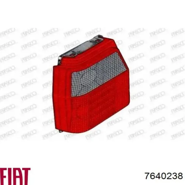 Задний фонарь 3016882E Polcar