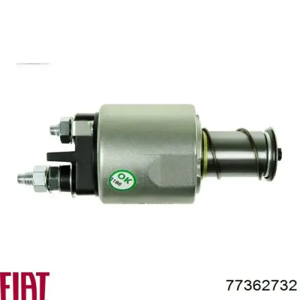 Втягивающее реле стартера 77362732 Fiat/Alfa/Lancia