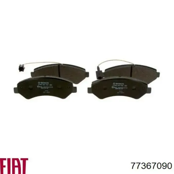 Передние тормозные колодки 77367090 Fiat/Alfa/Lancia