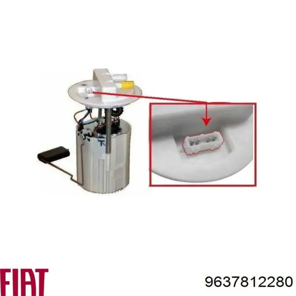 9637812280 Fiat/Alfa/Lancia Электробензонасос