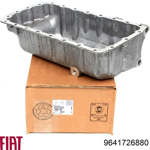 Поддон двигателя 9641726880 Fiat/Alfa/Lancia