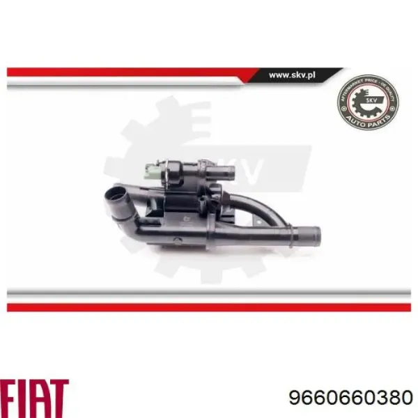 Корпус термостата 9660660380 Fiat/Alfa/Lancia