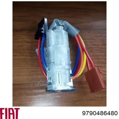 Замок дверей и зажигания с ключами, комплект FIAT 9790486480