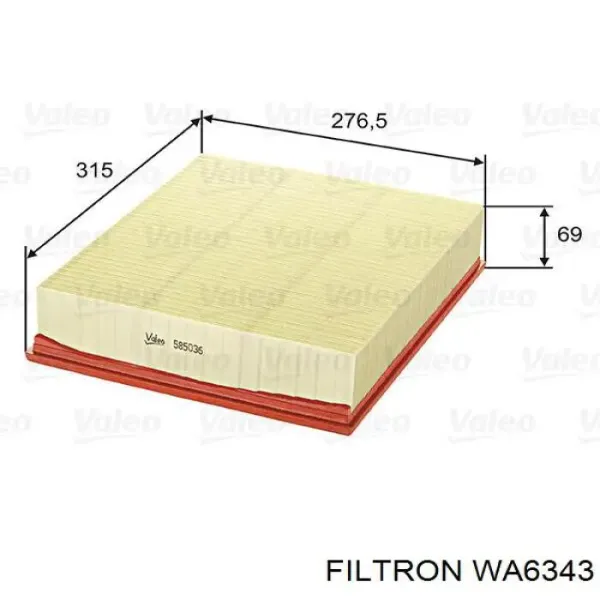 Воздушный фильтр WA6343 Filtron